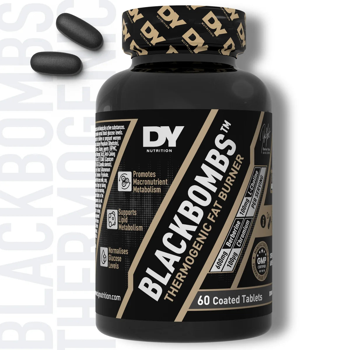 Dorian Yates Black Bombs 60 tablets