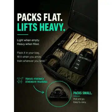 Beachbells Portable Kettlebells For Travellers & Adventurers