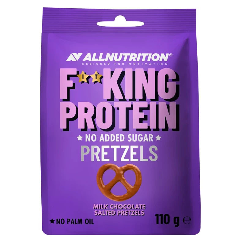 All Nutrition F**King Protein Milk Chocolate Salted Pretzels / 110 grams
