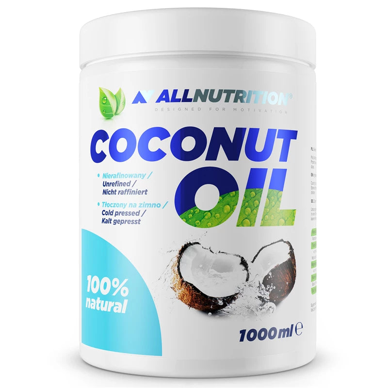 All Nutrition 100% Coconut Oil-Unrefined / 1000ml