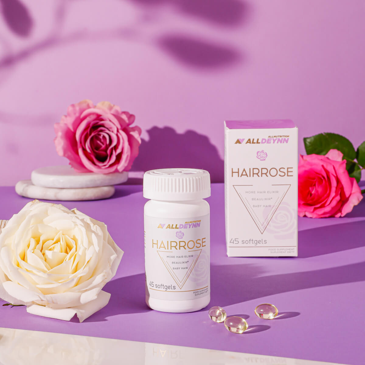 All Nutrition AllDeyn Hairrose / 45 softgels / 45 servings