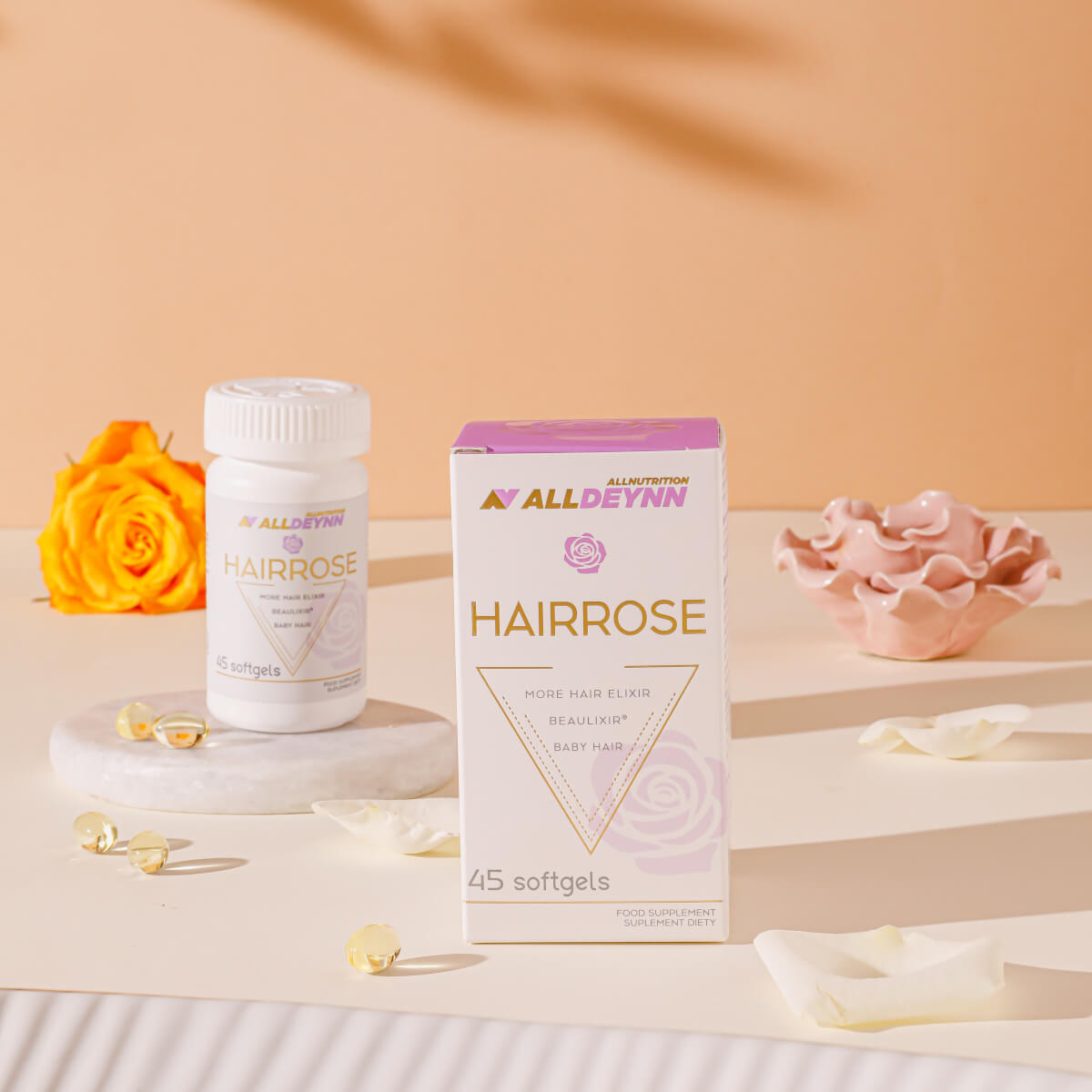 All Nutrition AllDeyn Hairrose / 45 softgels / 45 servings