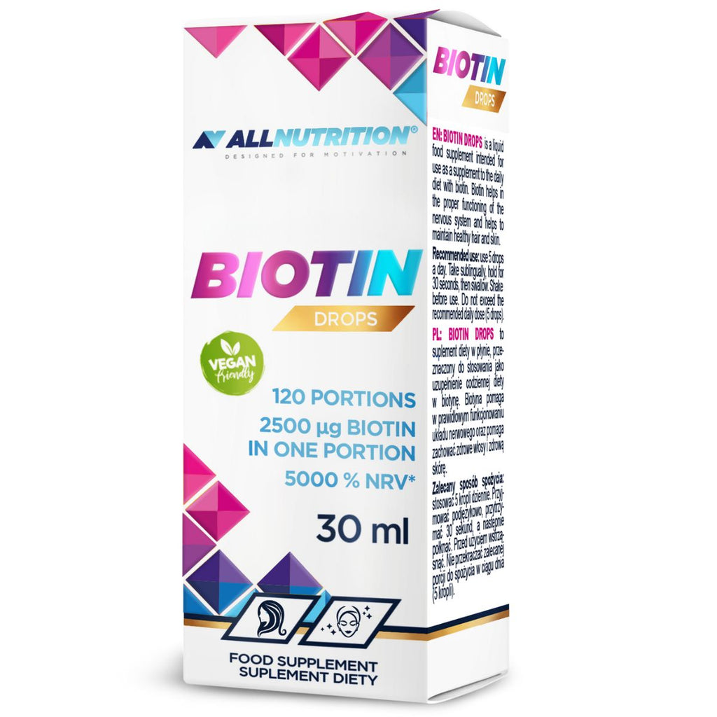 All Nutrition Biotin Drops / 30 ml / 120 servings