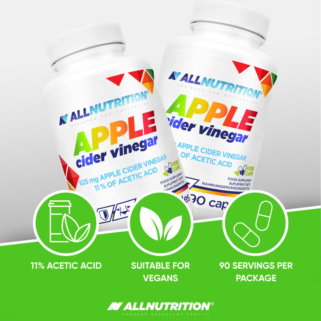 All Nutrition Apple Cider Vinegar / 90 capsules / 90 servings
