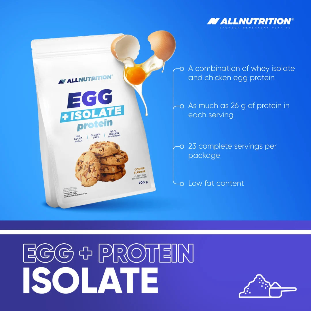 All Nutrition Egg & Isolate Protein / 700 grams / 23 servings