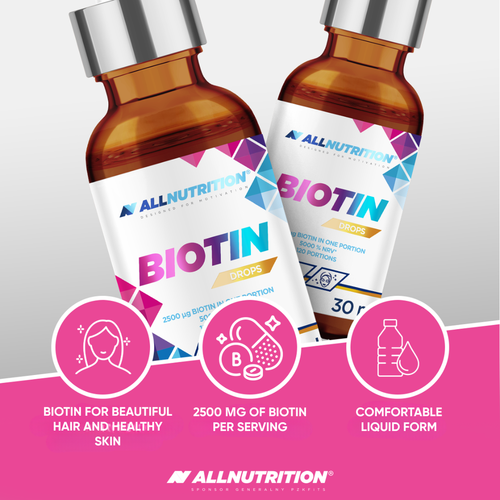 All Nutrition Biotin Drops / 30 ml / 120 servings