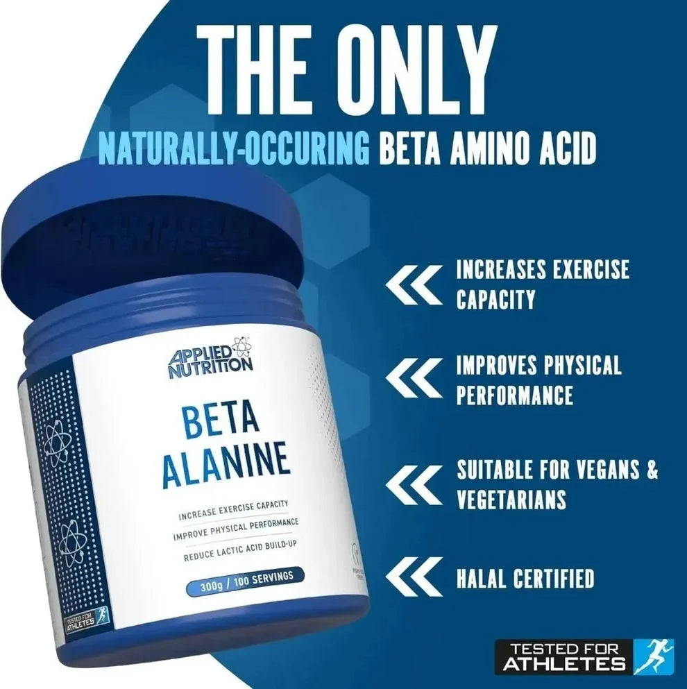 Applied Nutrition Beta - Alanine / 3000 mg / 300 grams / 100 servings
