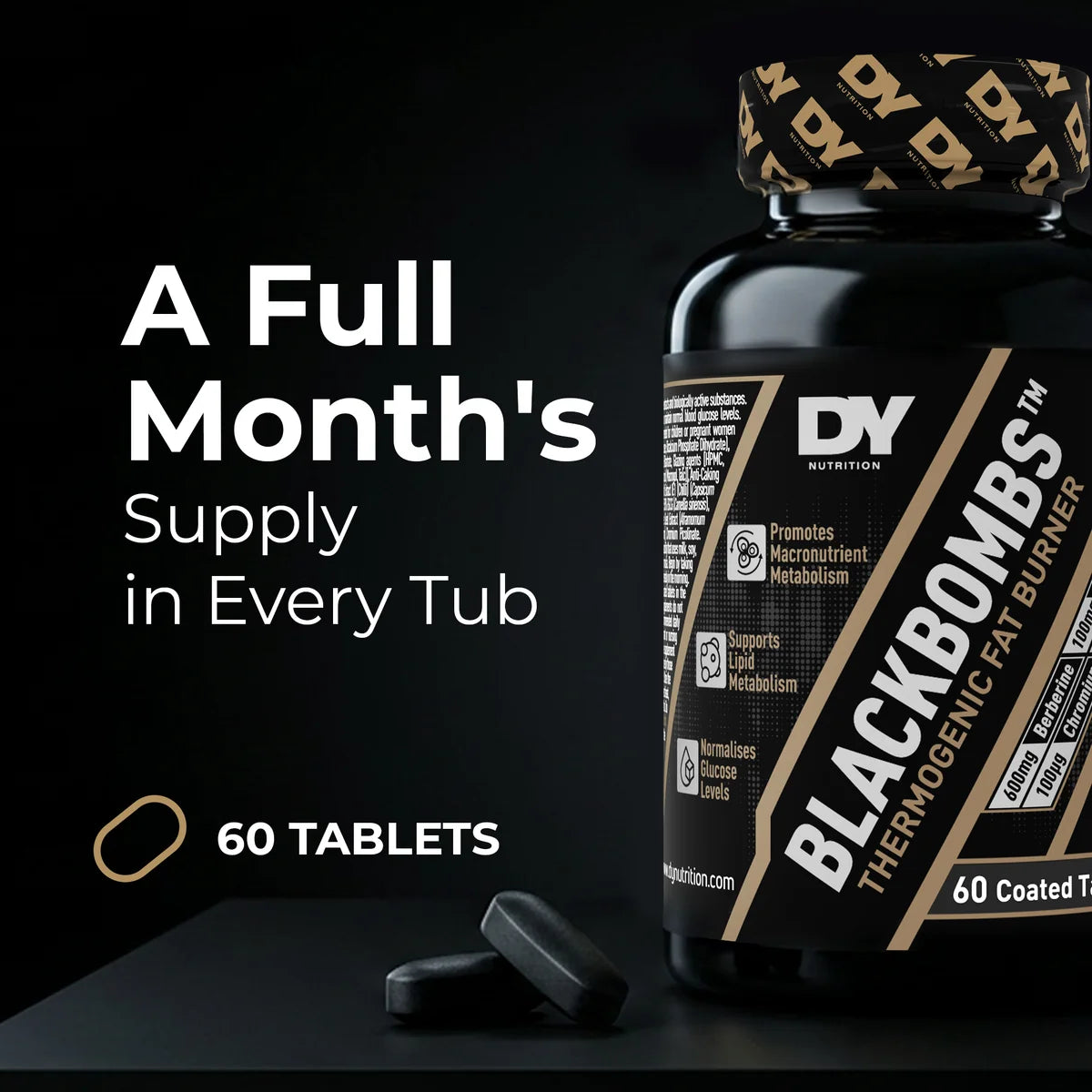 Dorian Yates Black Bombs 60 tablets