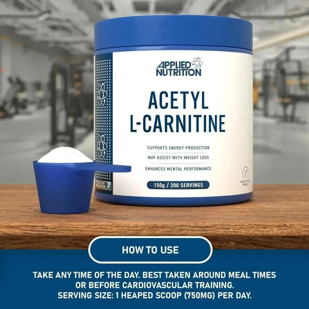 Applied Nutrition Acetyl L-Carnitine / 150 grams / 200 servings
