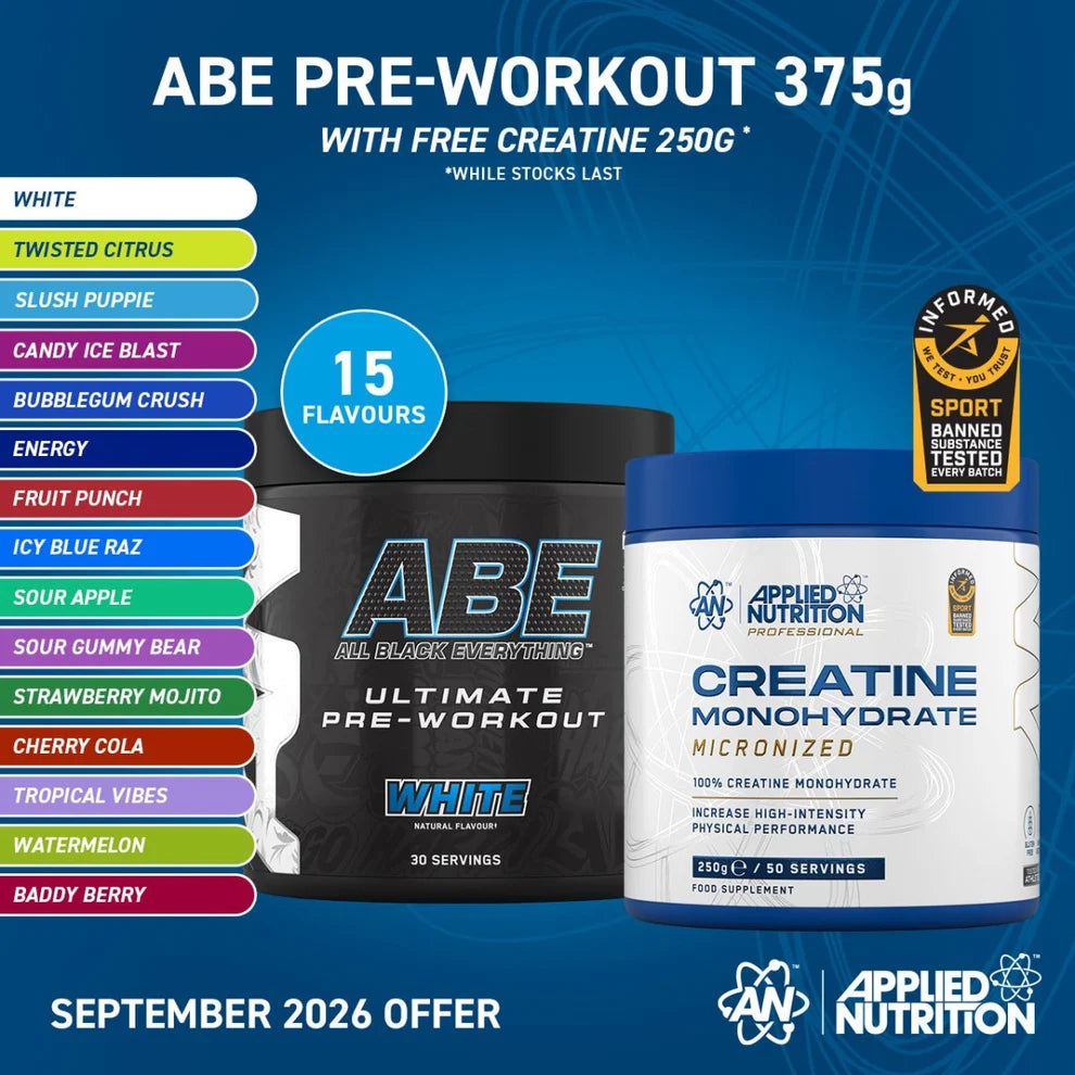 Applied Nutrition ABE All Black Everything / 375 grams / 30 servings