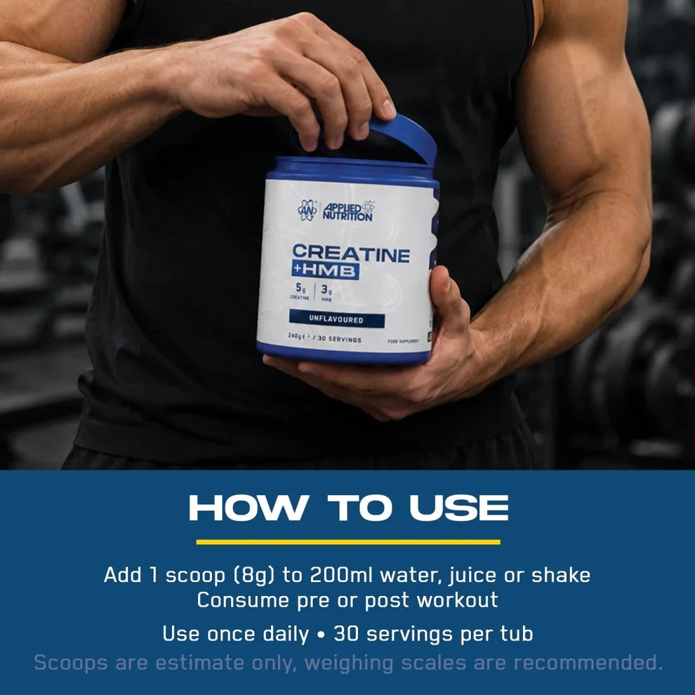 Applied Nutrition Creatine & HMB / 240 grams / 30 servings