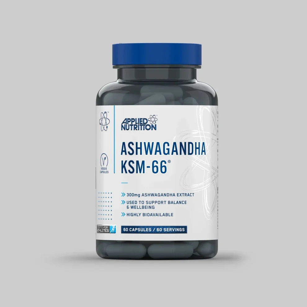 Applied Nutrition Ashwagandha KSM-66 / 60 capsules / 60 servings