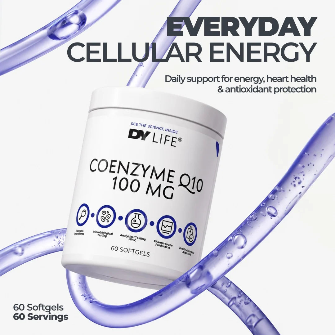 Dorian Yates DY LIFE CoEnzyme Q10 / 60 Softgels / 60 servings