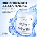 Dorian Yates DY LIFE Coenzyme Q10 200mg / 60 softgels / 60 servings