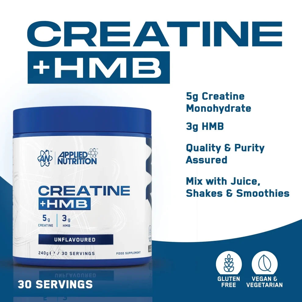 Applied Nutrition Creatine & HMB / 240 grams / 30 servings