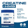 Applied Nutrition Creatine & HMB / 240 grams / 30 servings