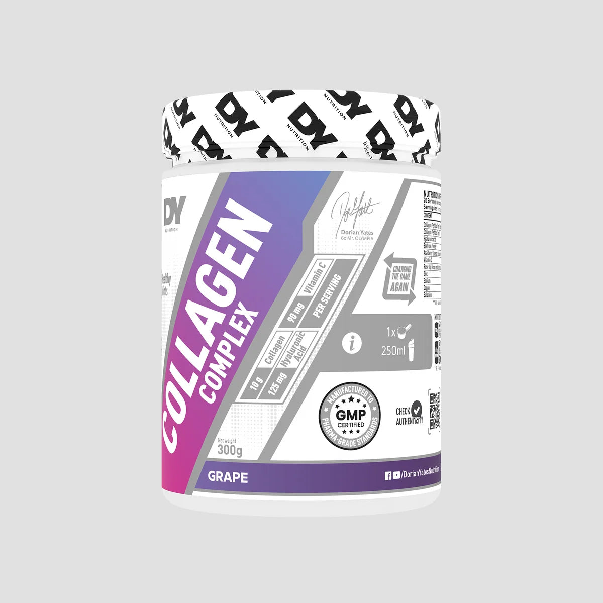 Dorian Yates Collagen Complex / 300 grams / 20 servings