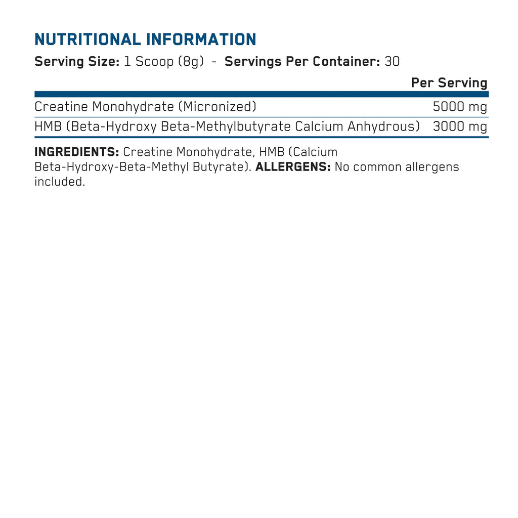 Applied Nutrition Creatine & HMB / 240 grams / 30 servings