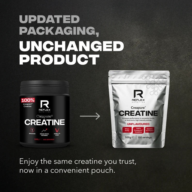 Reflex Nutrition Creapure Creatine Unflavoured / 500 grams / 100 servings