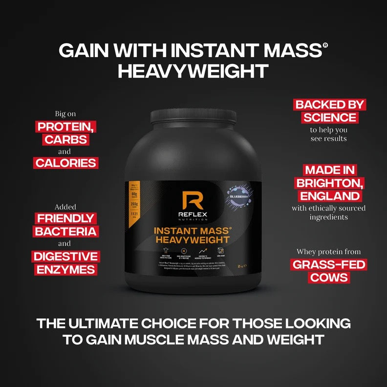 Reflex Nutrition Instant Mass Heavyweight / 2kg / 6 servings