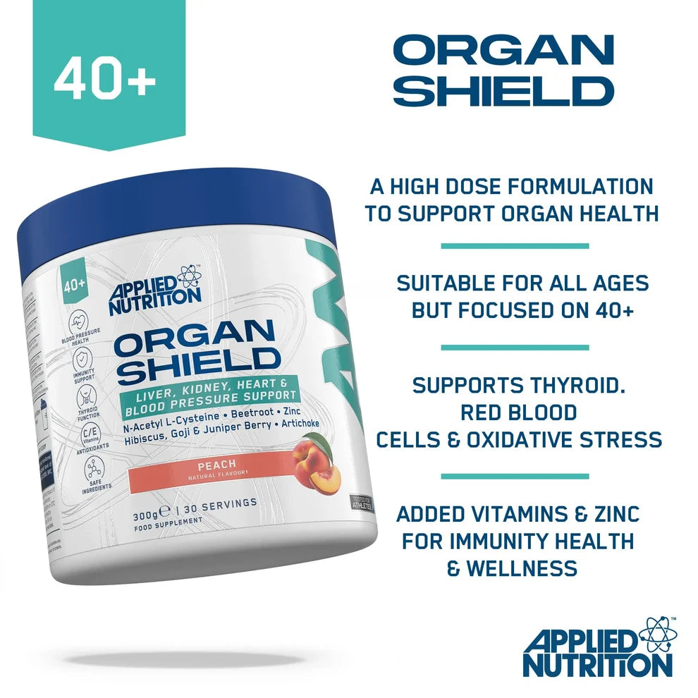 Applied Nutrition Agewell 40+Organ Shield / 300 grams / 30 servings