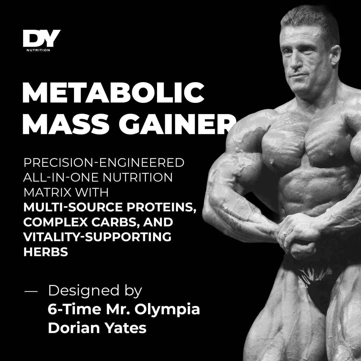 Dorian Yates Metabolic Mass Gainer / 6 KG / 40 Servings