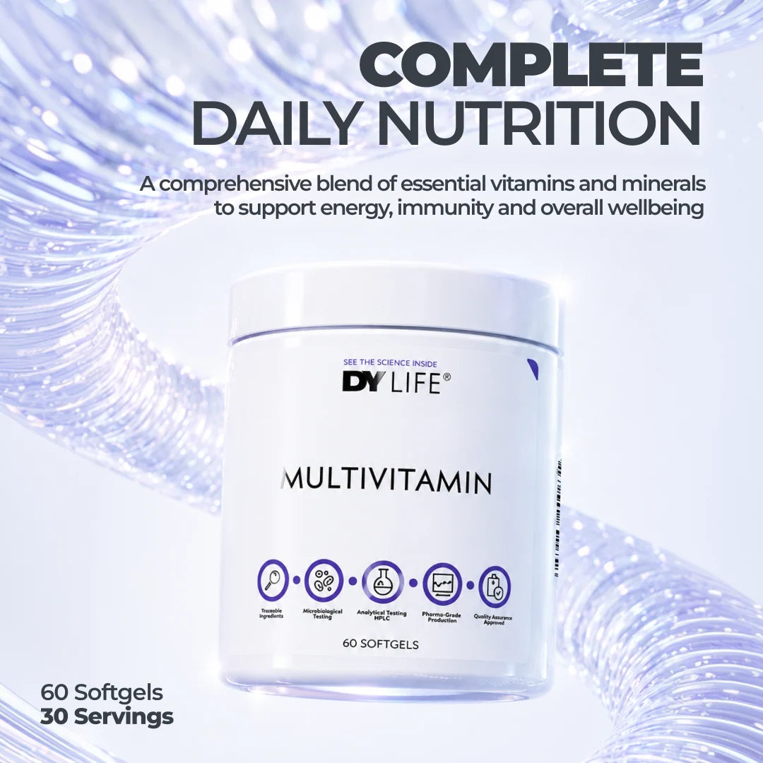 Dorian Yates DY LIFE Multivitamin / 60 softgels / 30 servings