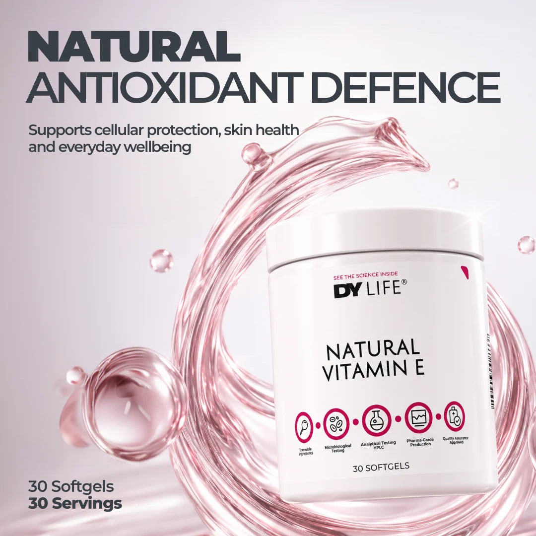 Dorian Yates DY LIFE Vitamin E / 30 softgels / 30 servings