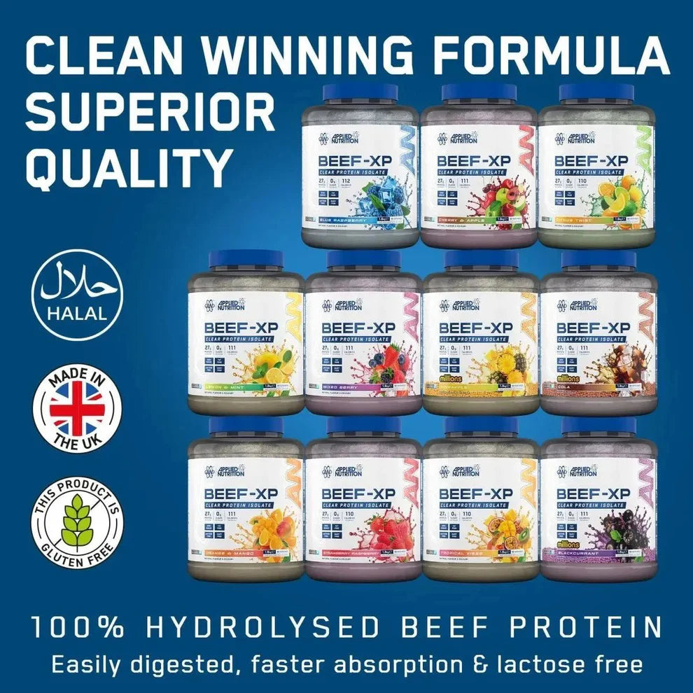 Applied Nutrition BEEF-XP Clear Protein Isolate / 1.8 kg / 60 servings