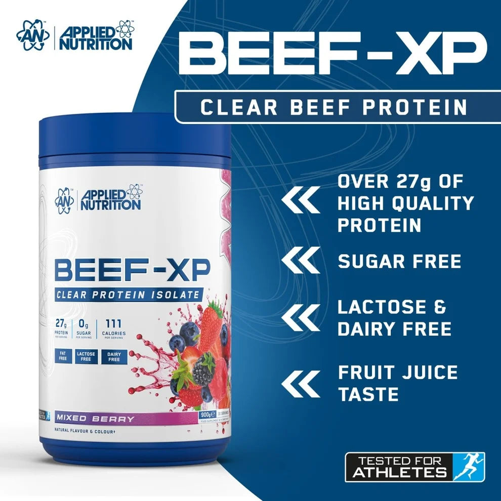 Applied Nutrition BEEF-XP Clear Beef Protein Isolate / 900 grams / 30 servings