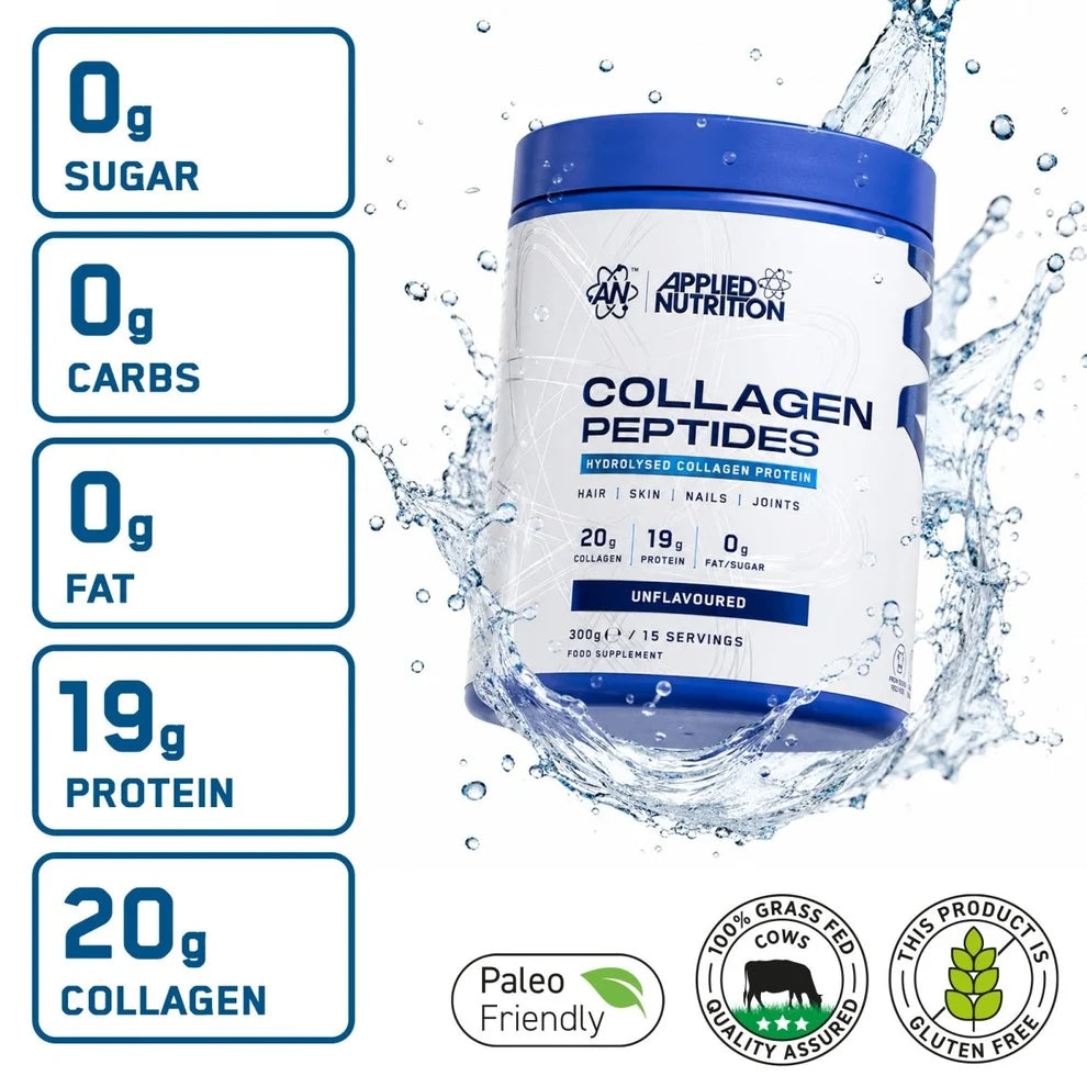 Applied Nutrition Collagen Peptides / 300 grams / 15 servings