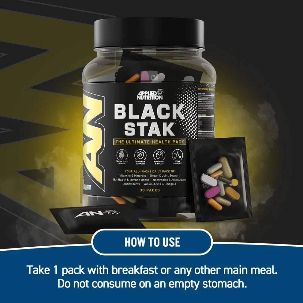 Applied Nutrition Black Stak / 30 packs / 30 servings