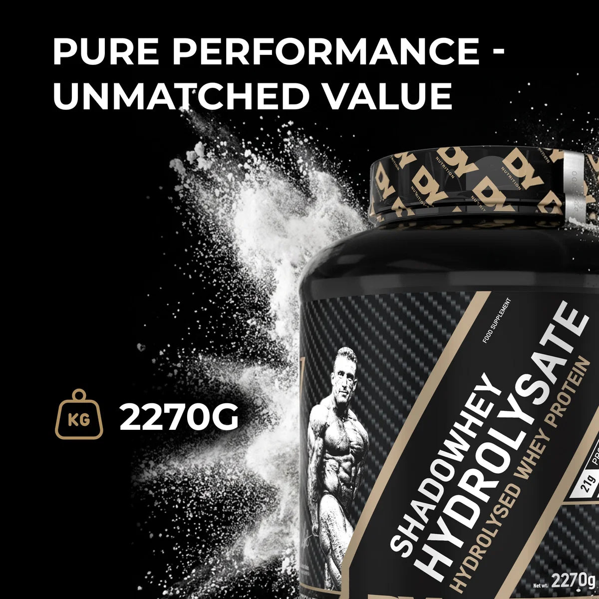 Dorian Yates Shadowhey Hydrolysate / 2.27 KG / 90 Servings