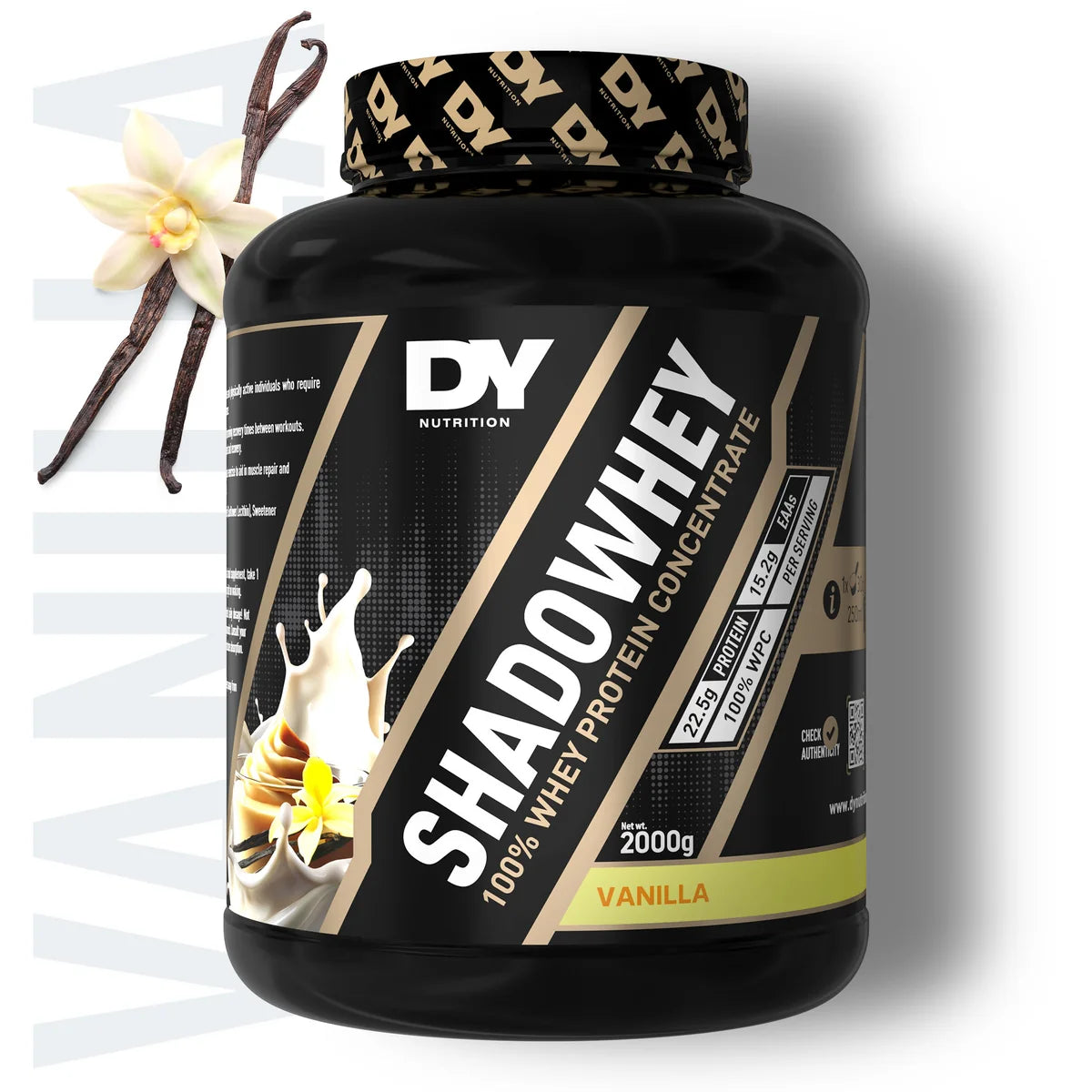 Dorian Yates Shadowhey 100% pure whey protein / 2 KG / 66 servings