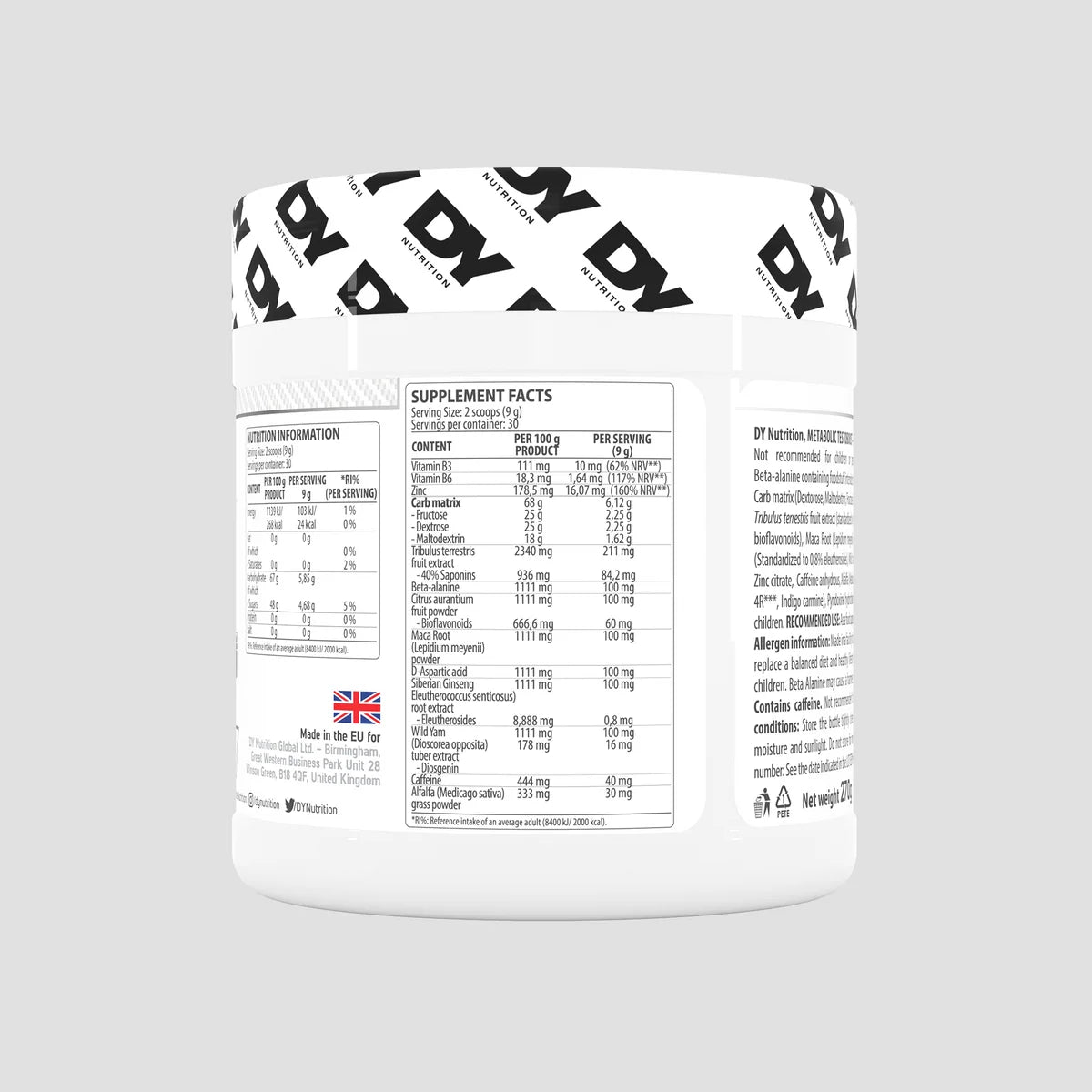 Dorian Yates Testoboost 270 grams