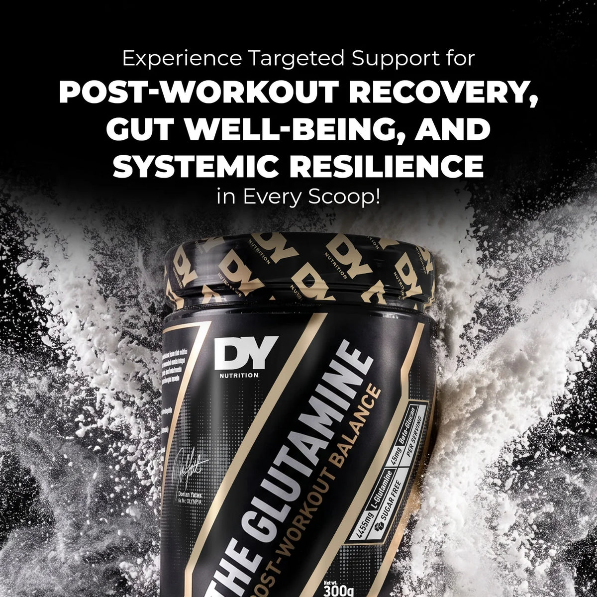 Dorian Yates The Glutamine / 300 grams / 66 servings