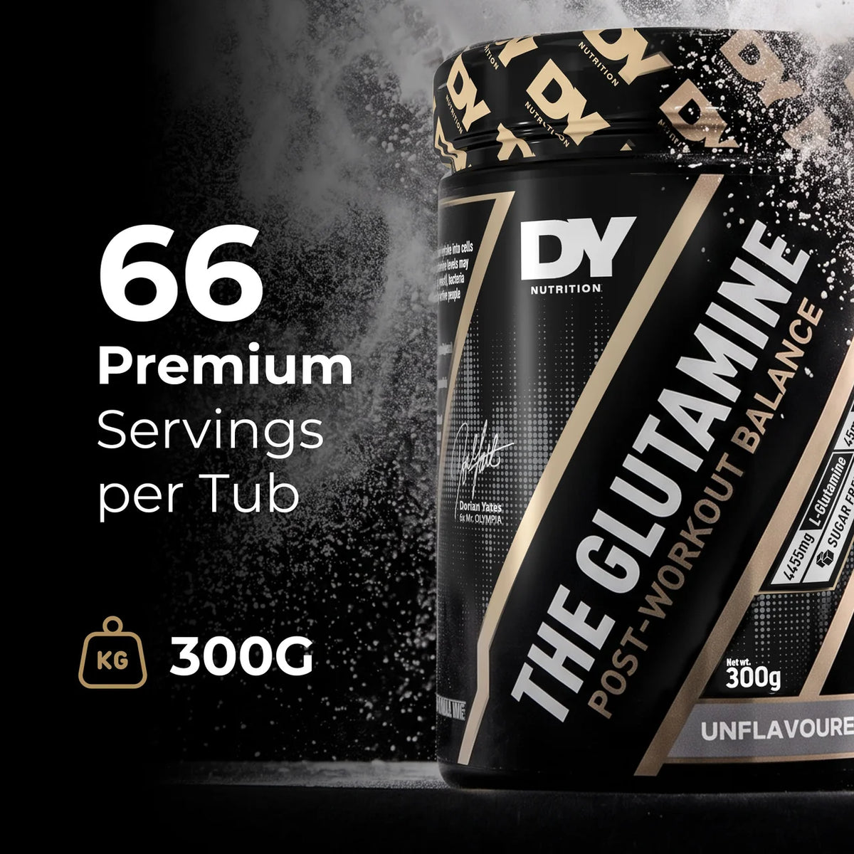 Dorian Yates The Glutamine / 300 grams / 66 servings