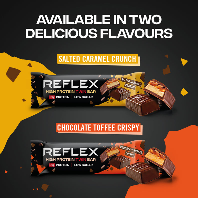 Reflex Nutrition High Protein Twin Bar / 12 x 60 grams
