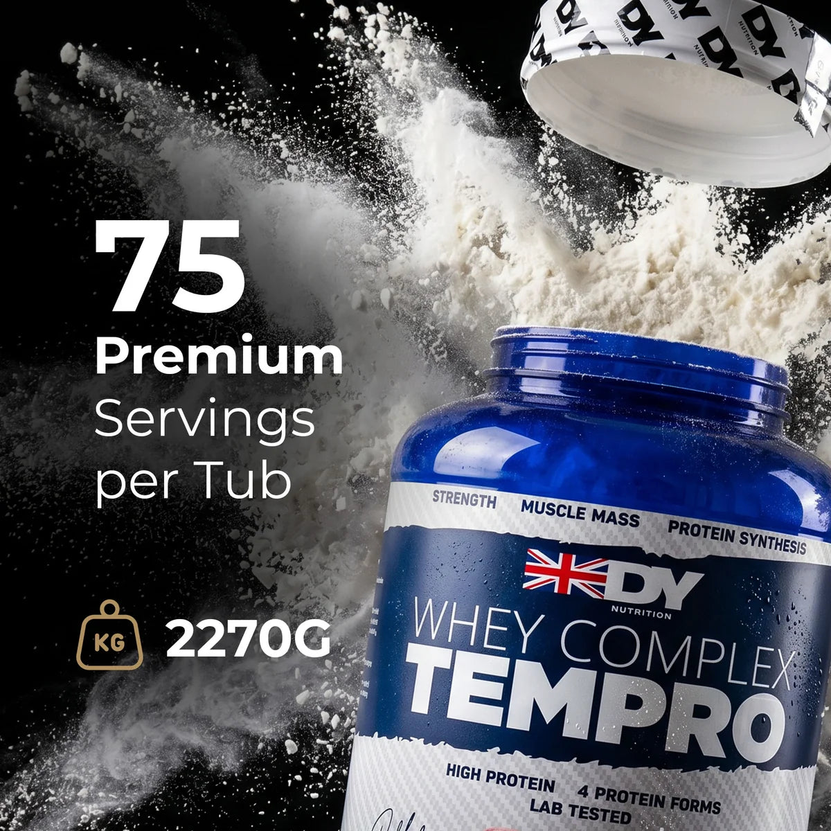 Dorian Yates Whey Complex TEMPRO / 2.27 KG / 75 Servings