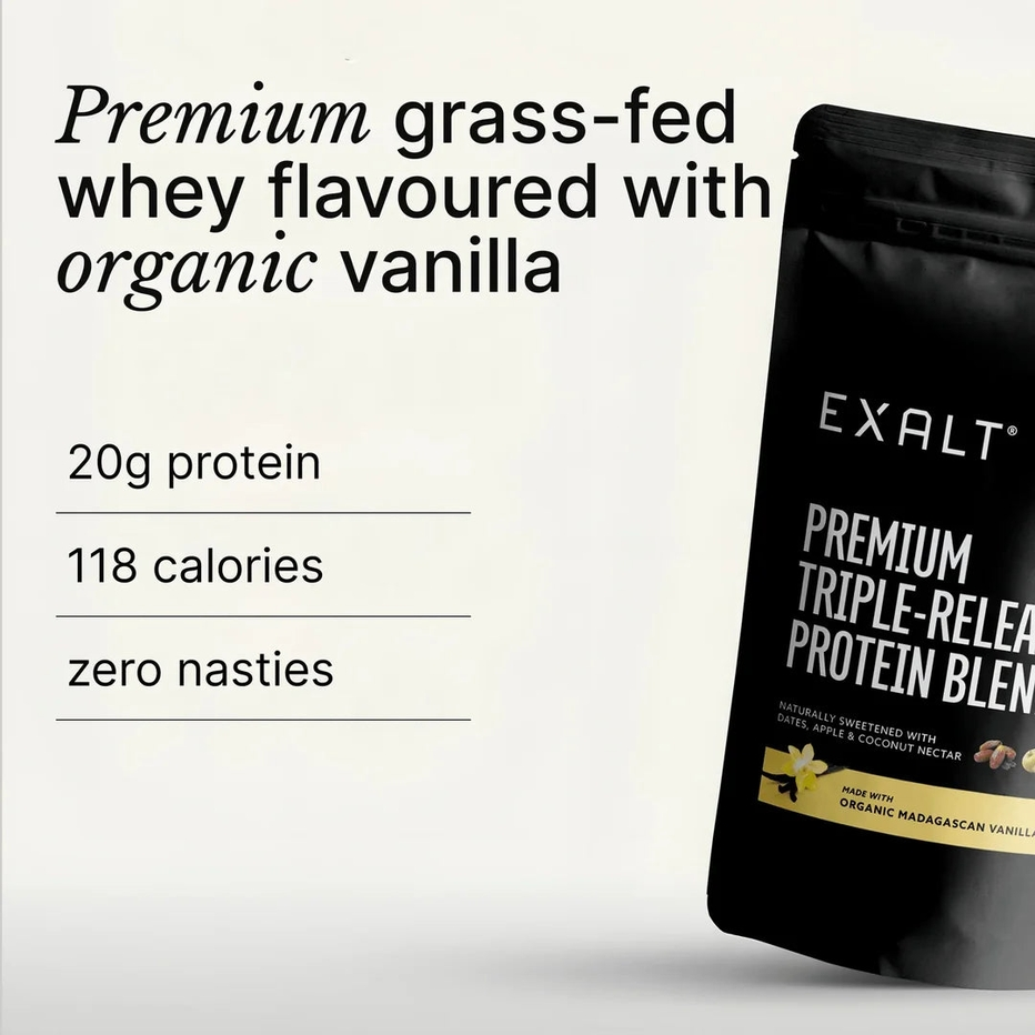 Exalt | Triple-Release Whey Protein Powder 500 grams / 16 Servings