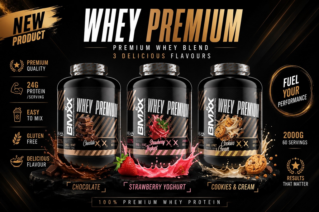 BMXX Sports Nutrition | Whey Premium WPC80 | 2kg (60 servings)