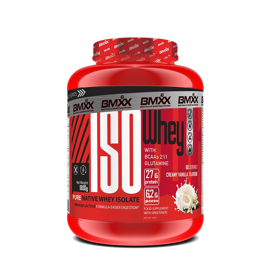 BMXX Sports Nutrition | Iso Whey |Pure Native High Protein Whey Isolate | 1.8kg (60 servings)