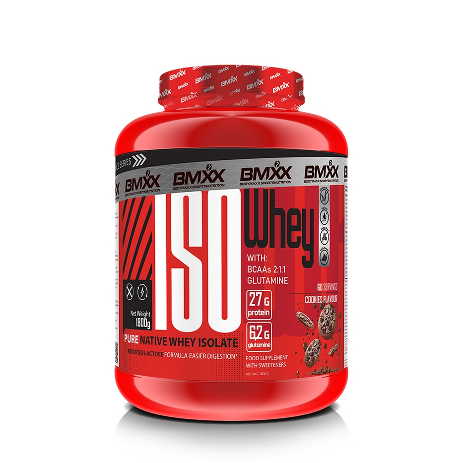 BMXX Sports Nutrition | Iso Whey |Pure Native High Protein Whey Isolate | 1.8kg (60 servings)
