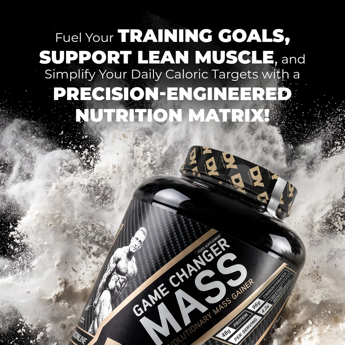 Dorian Yates GAME CHANGER MASS | 3kg (20 servings)