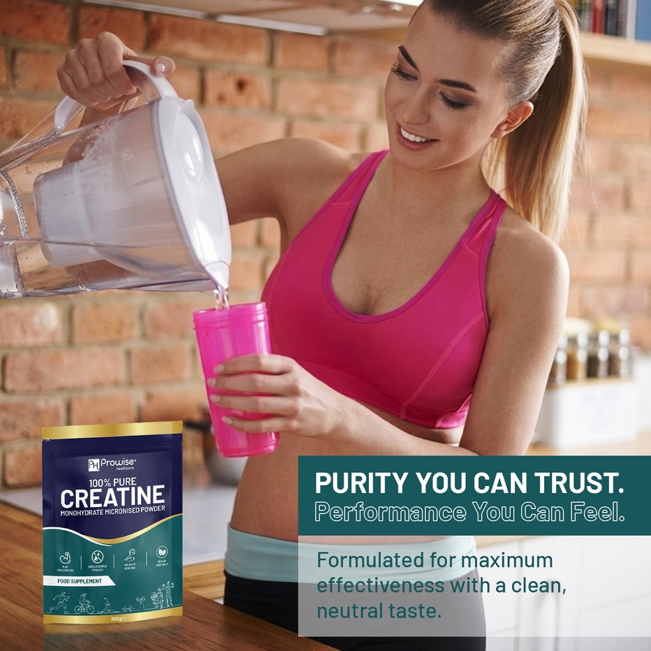 Prowise Healthcare | Creatine Monohydrate Powder | 360g (100 servings)