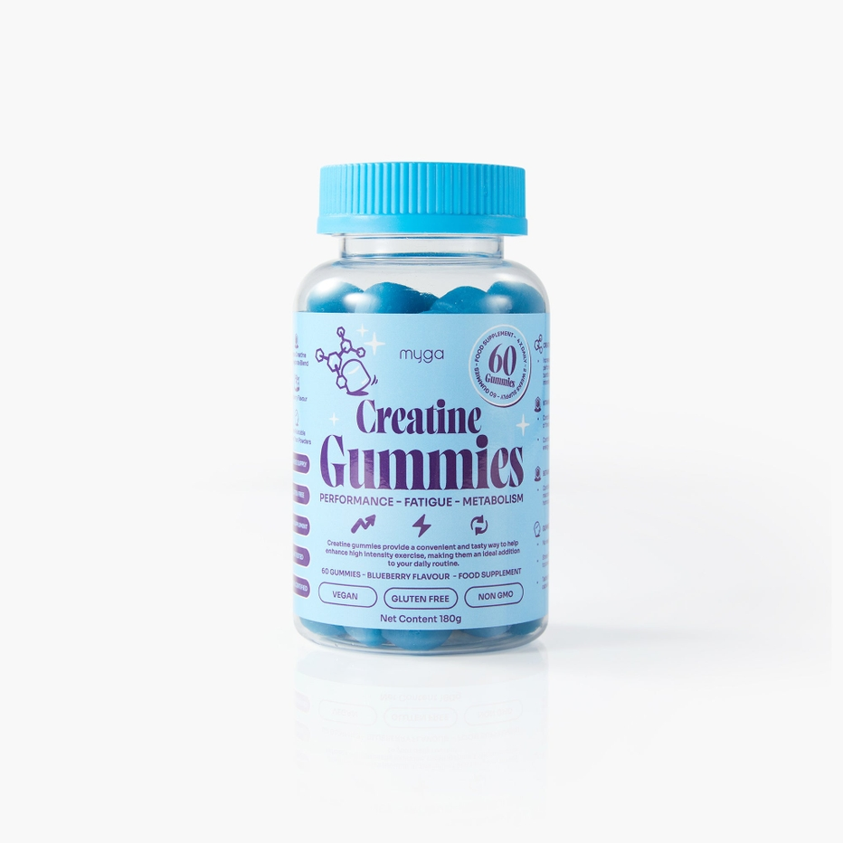 Myga | Creatine Gummies | Blueberry | 60 servings
