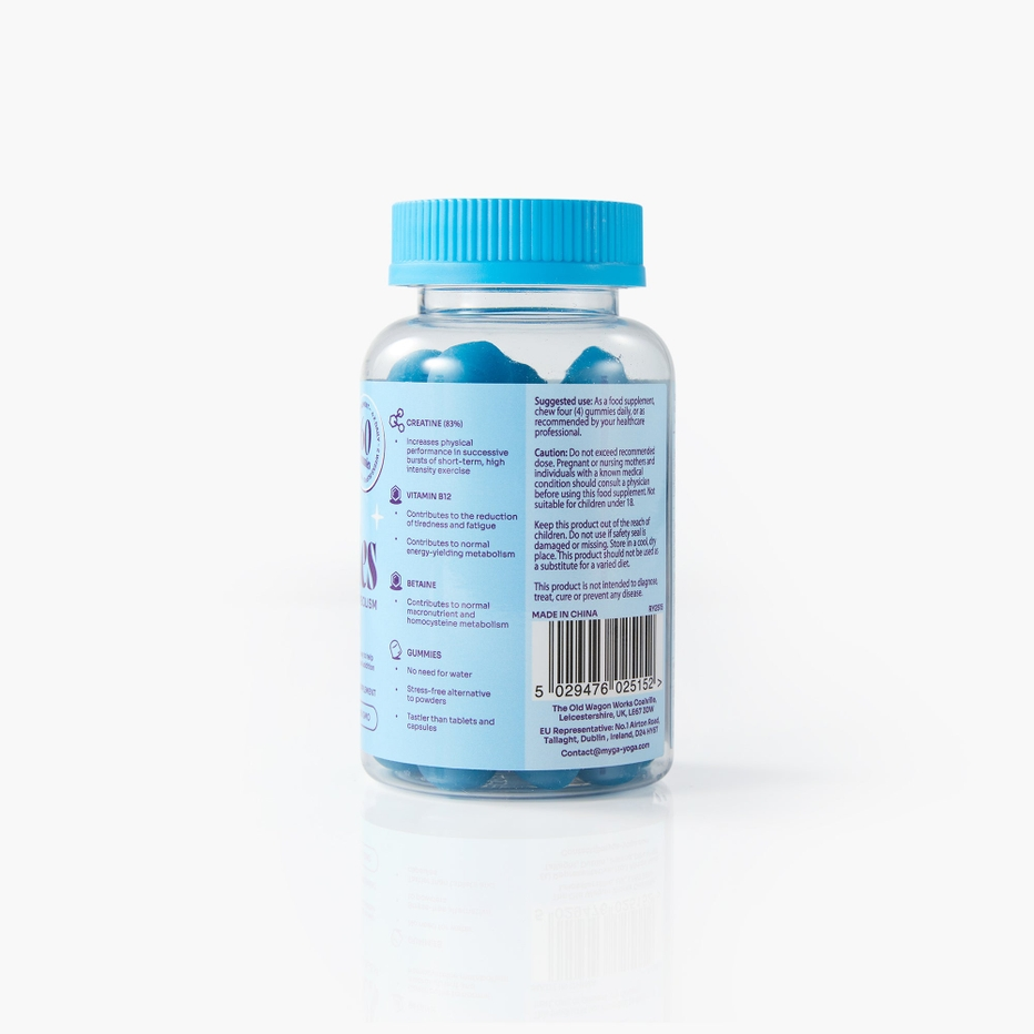 Myga | Creatine Gummies | Blueberry | 60 servings