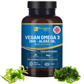 Prowise Healthcare | Vegan Omega-3 DHA from Algae Oil | 60 Softgels