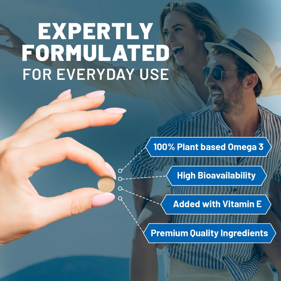 Prowise Healthcare | Vegan Omega-3 DHA from Algae Oil | 60 Softgels