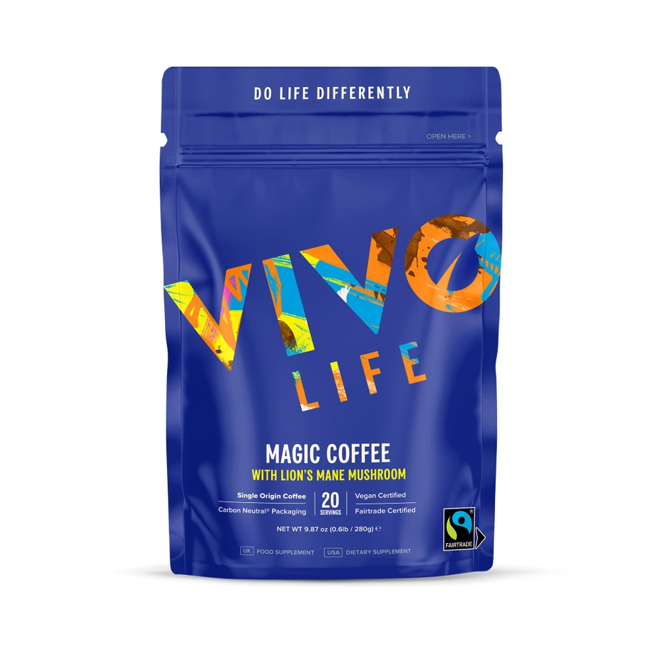 Vivo Life | Magic Coffee with Lion's Mane Mushroom | 280g (20 servings)